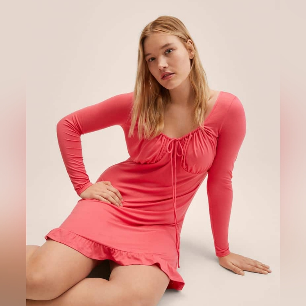 MANGO Short dress - Picture 2 of 4